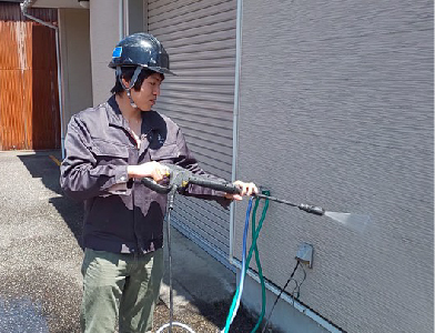 外部クリーニング